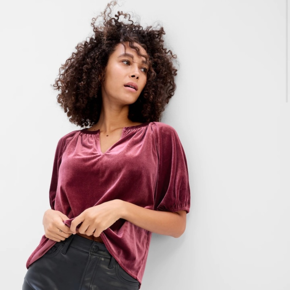 GAP Factory Velvet Top